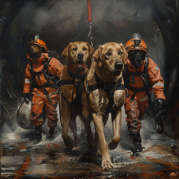 Search and Rescue Dog Training