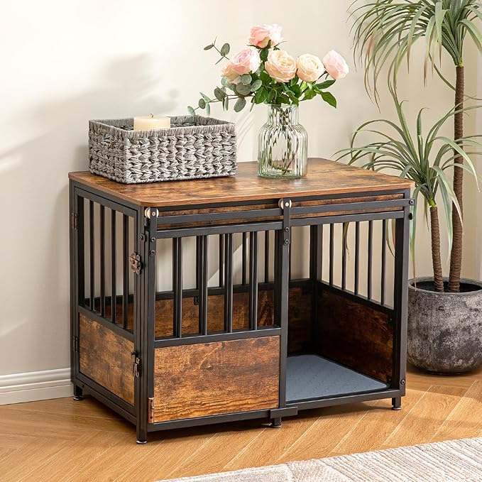 32-inch Medium Dog Crate Furniture