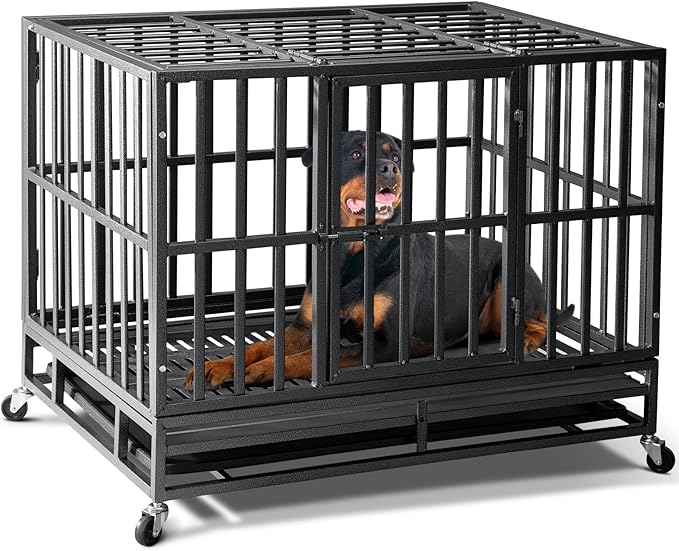 38-inch Heavy Duty Dog Crate