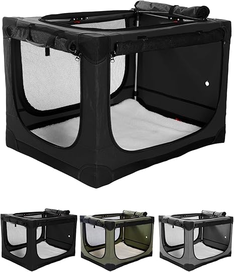 42-inch Collapsible Travel Dog Crate