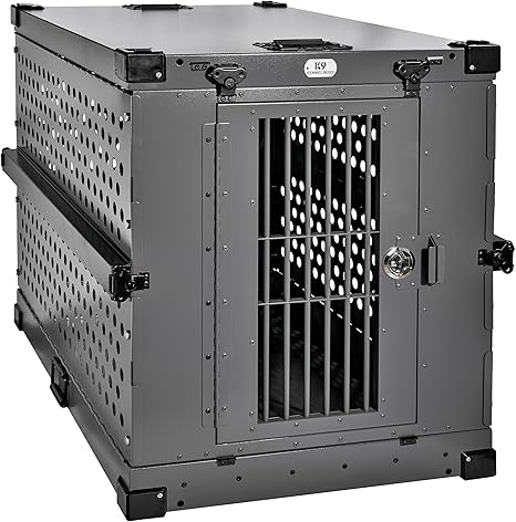 Heavy Duty Aluminum Dog Crate