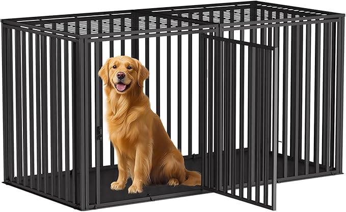 48-inch Steel Tube Dog Crate