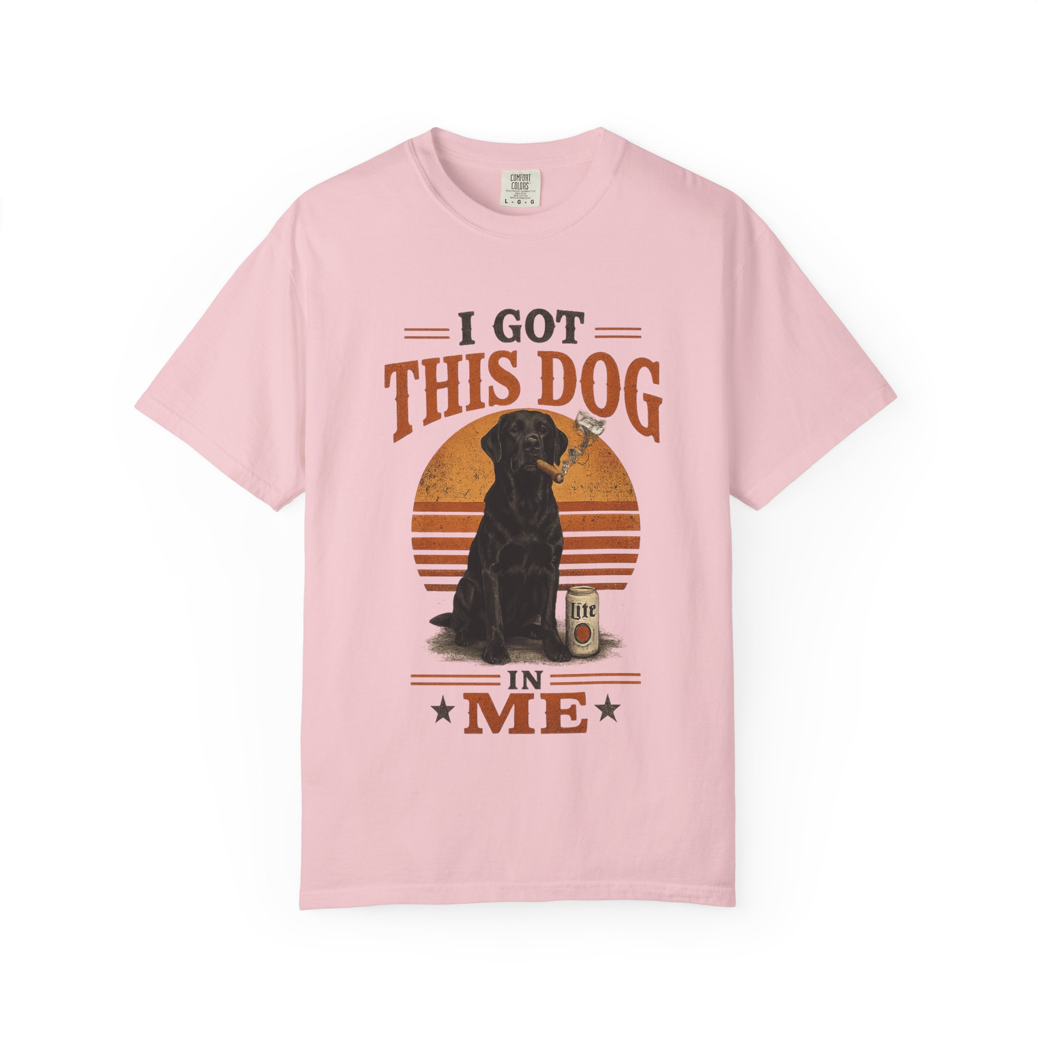 Got This Dog In Me Black Lab Smoking a Cigar T-shirt | Confidence Graphic - Image 19
