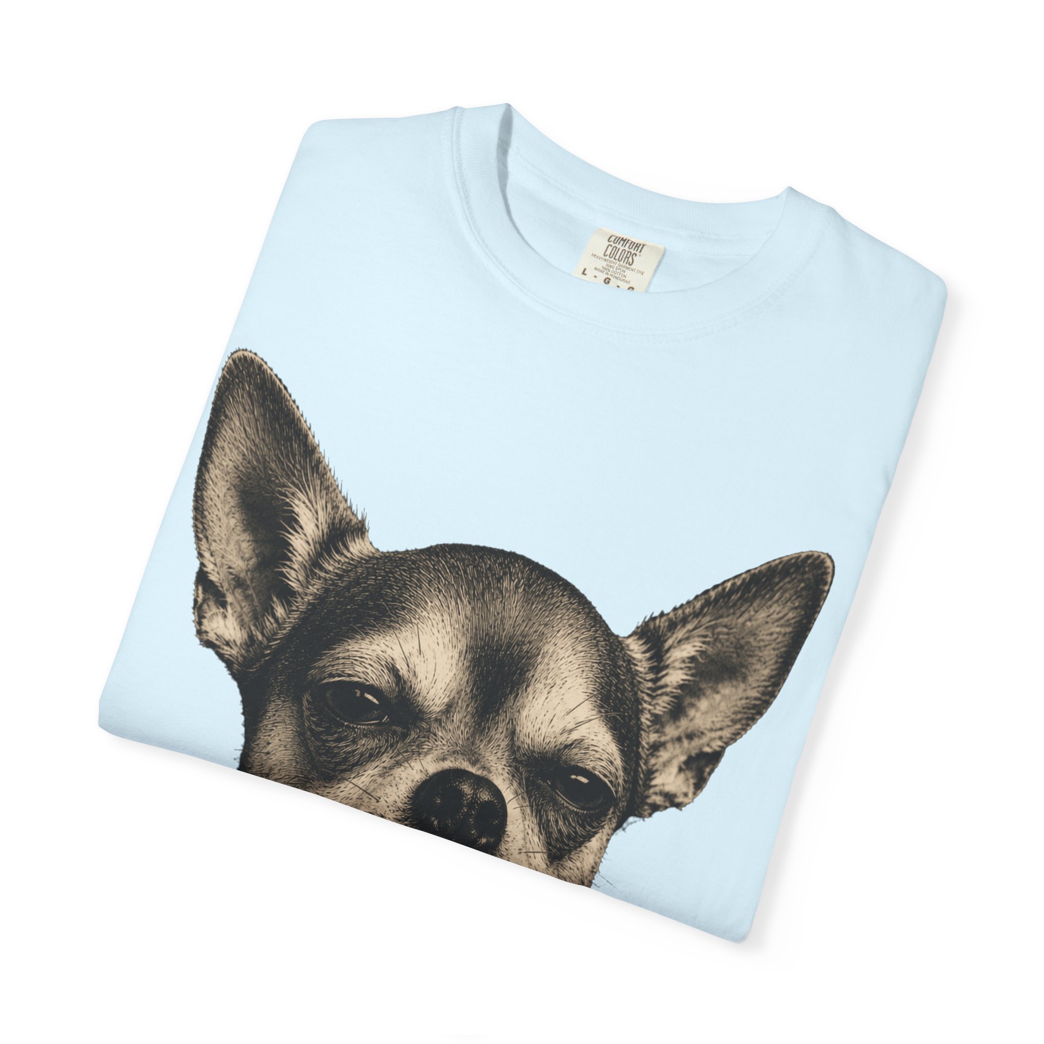 Zero Fetches Given Chihuahua T-Shirt | Frost-Covered Dog Portrait - Image 31