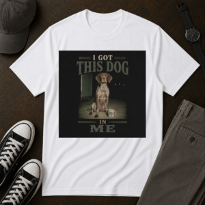 I Got This Dog In Me T-Shirt – Funny Dog Lover Graphic Tee for Dog Owners & Pet Parents