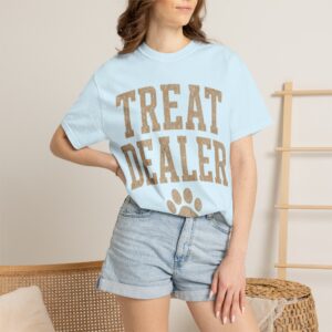 Treat Dealer Dog Lover T-Shirt – Funny Vintage Distressed Pet Parent Graphic Tee