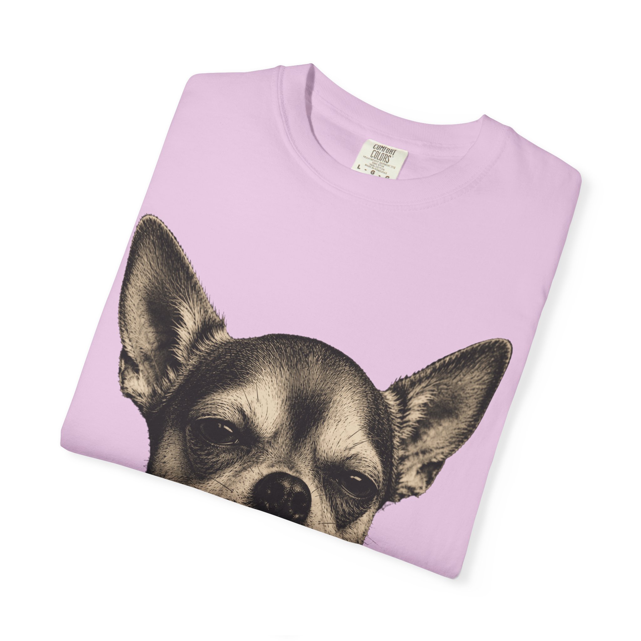 Zero Fetches Given Chihuahua T-Shirt | Frost-Covered Dog Portrait - Image 51